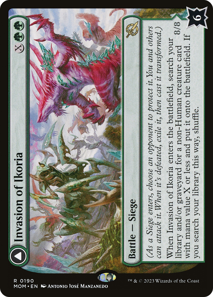 Invasion of Ikoria // Zilortha, Apex of Ikoria (MOM-190) (Foil)
