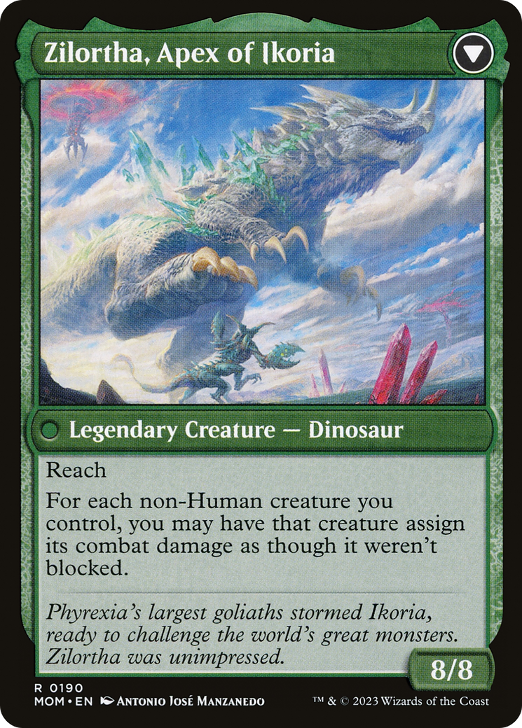 Invasion of Ikoria // Zilortha, Apex of Ikoria (MOM-190) (Foil)