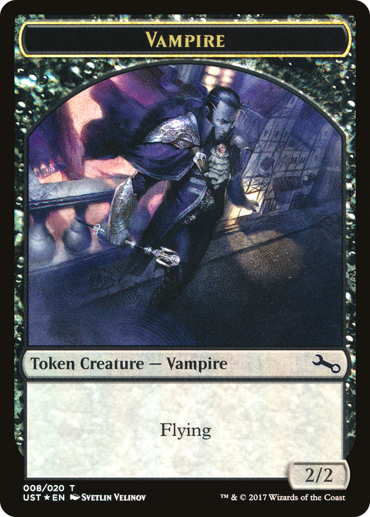 Vampire // Vampire Double-Sided Token (UST-008) (Foil)