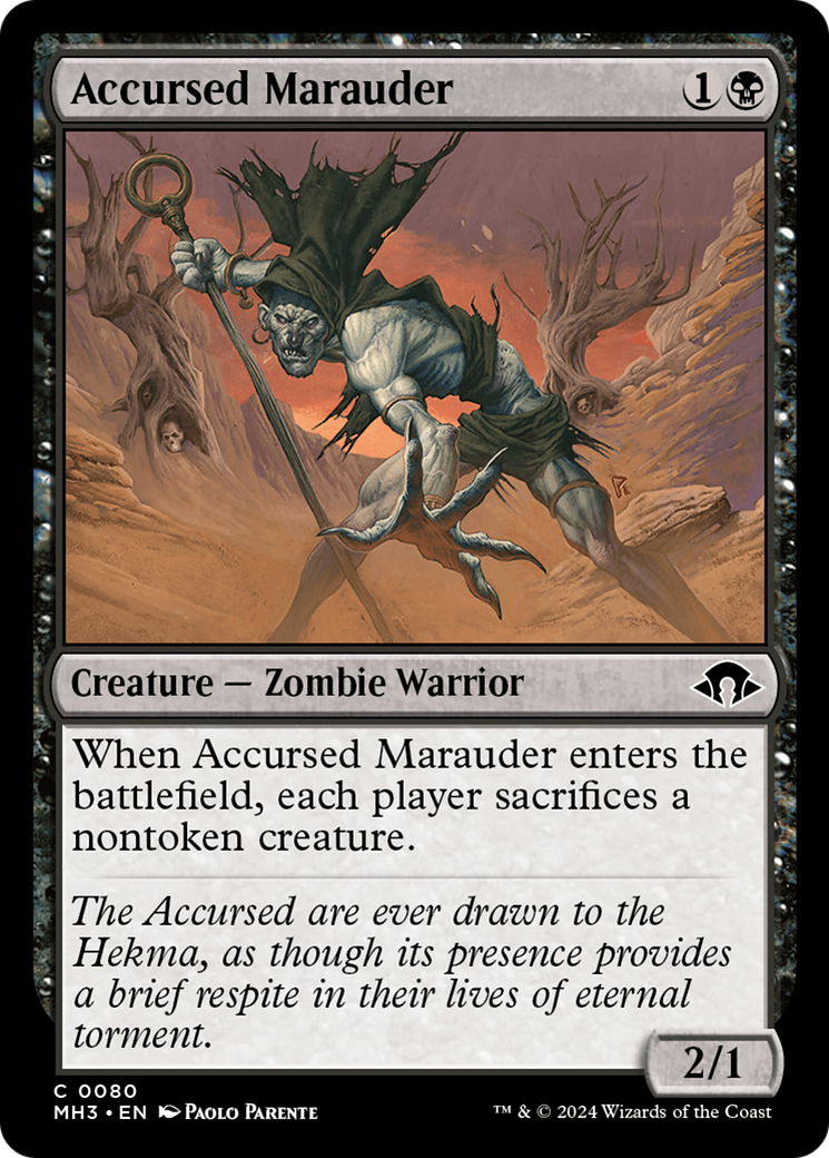 Accursed Marauder (MH3-080)