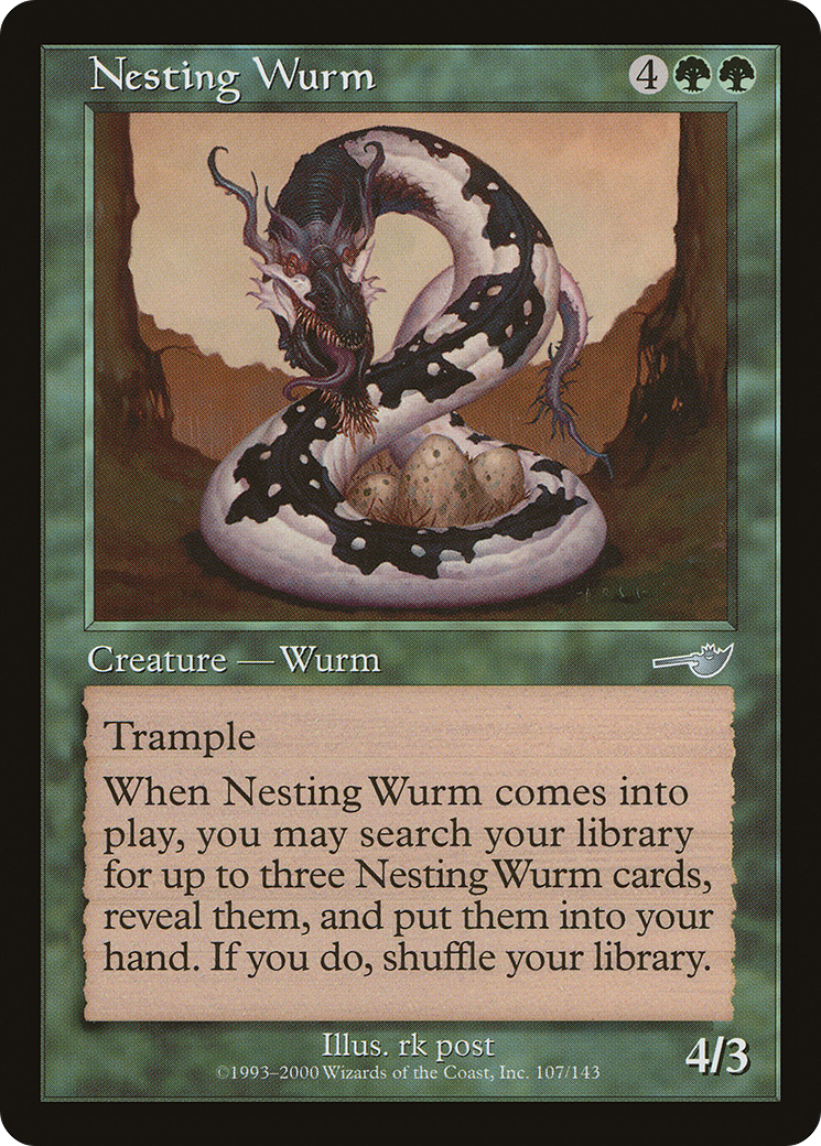 Nesting Wurm (NMS-107) (Foil)