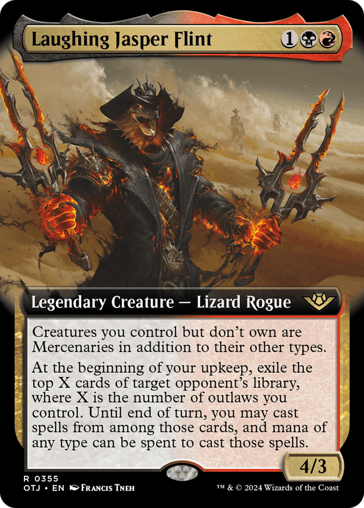 Laughing Jasper Flint (OTJ-355) (Extended Art)