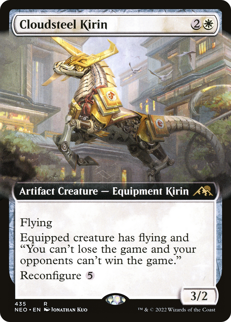 Cloudsteel Kirin (NEO-435) (Extended Art)