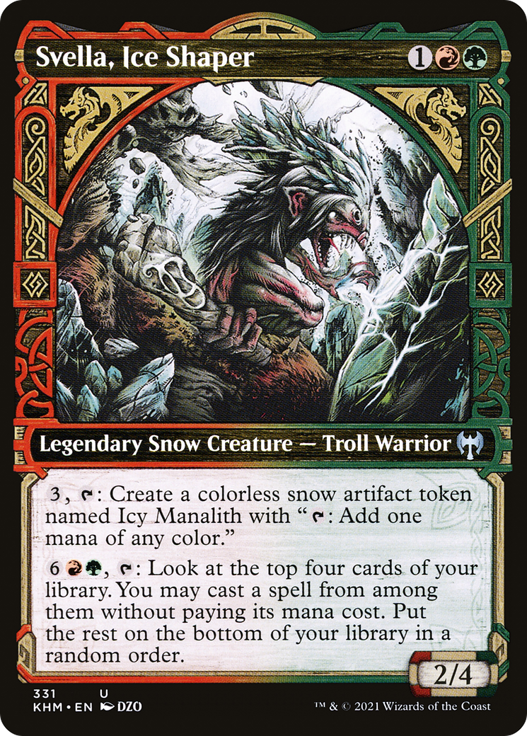 Svella, Ice Shaper (KHM-331) (Showcase)