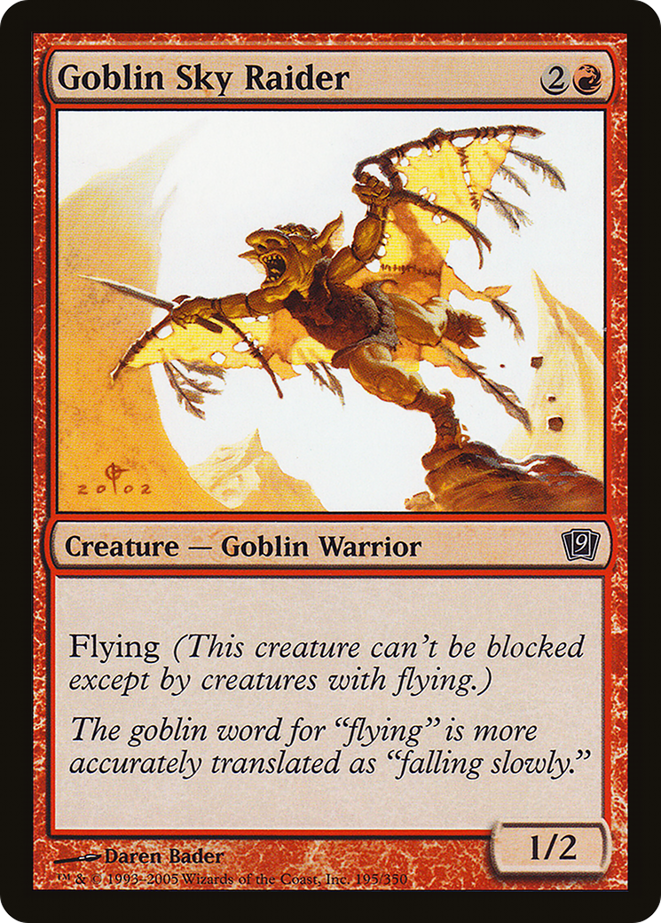 Goblin Sky Raider (9ED-195)