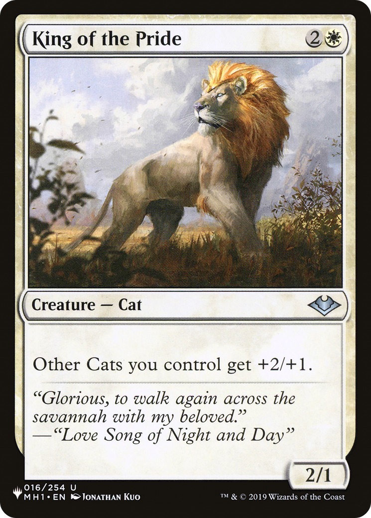 King of the Pride (LIST-MH1-16)