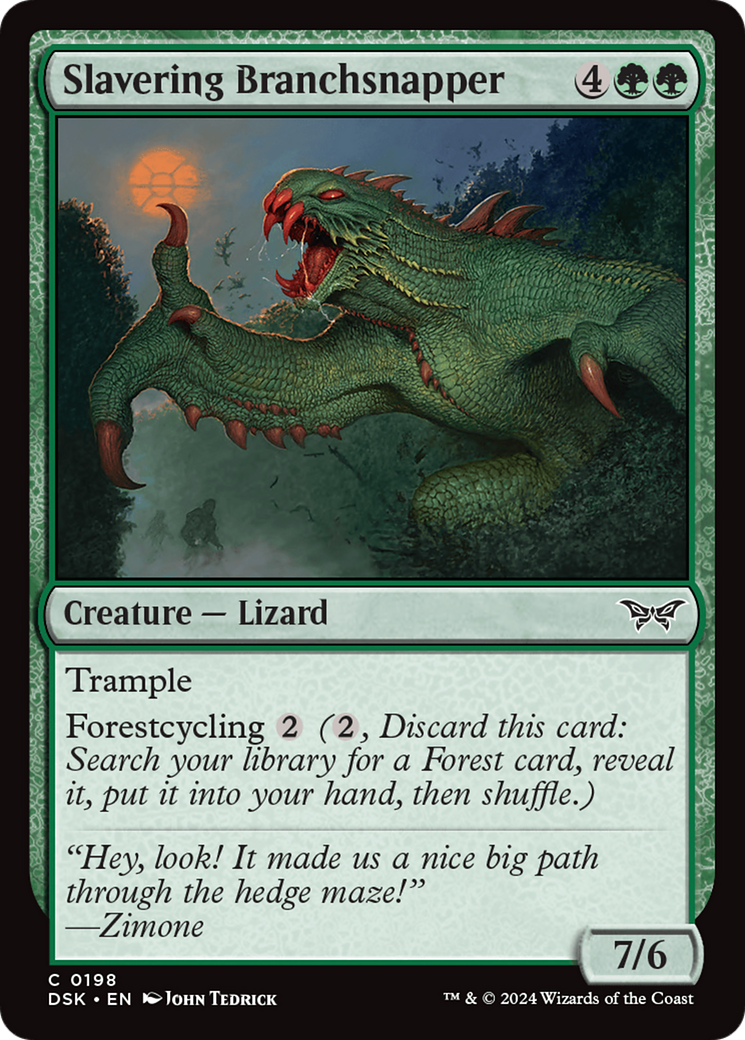 Slavering Branchsnapper (DSK-198)