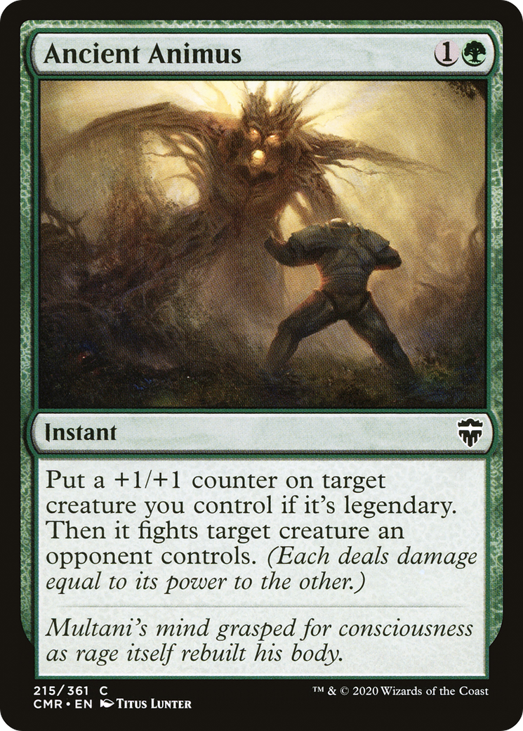 Ancient Animus (CMR-215) (Foil)