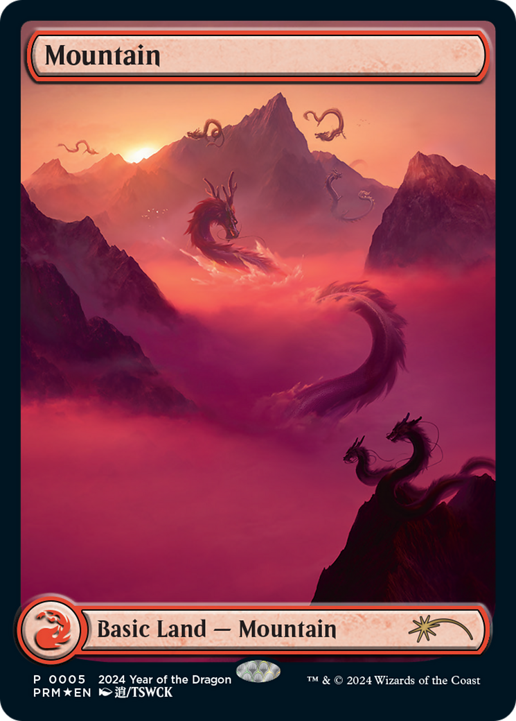 Mountain (PL24-005) (Full Art) (Foil)