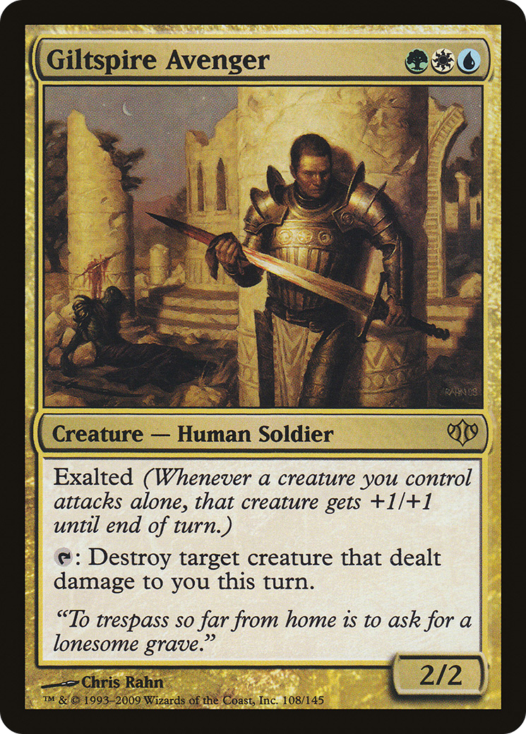 Giltspire Avenger (CON-108) (Foil)