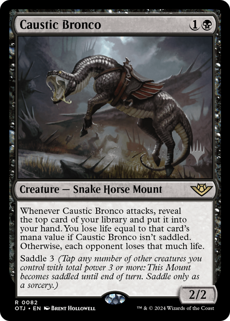Caustic Bronco (PPOTJ-82P) (Foil)