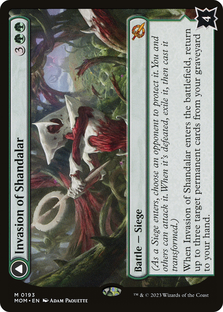 Invasion of Shandalar // Leyline Surge (MOM-193) (Foil)