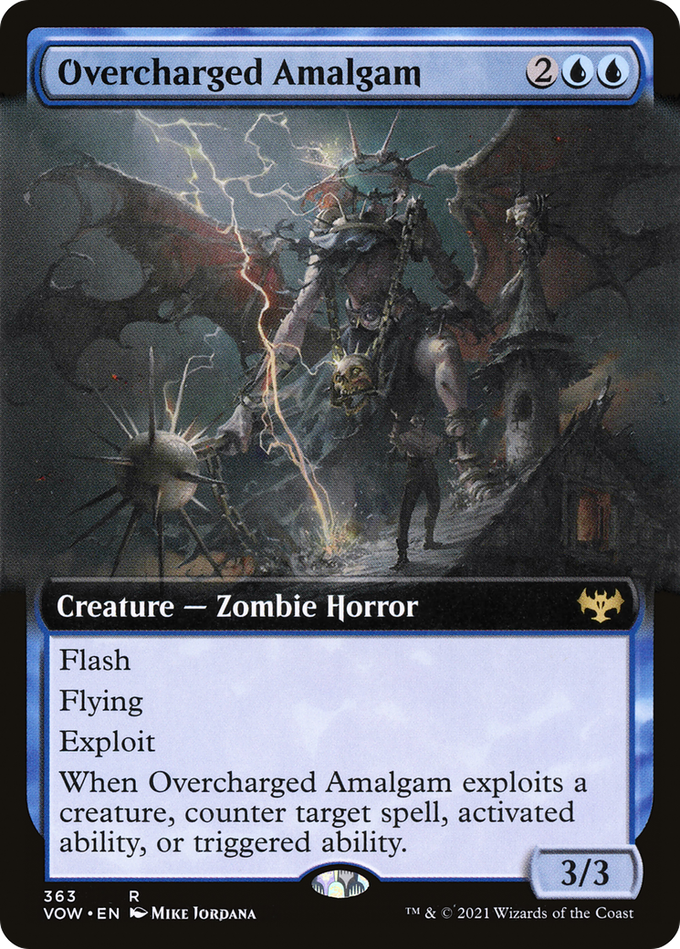 Overcharged Amalgam (VOW-363) (Extended Art) (Foil)