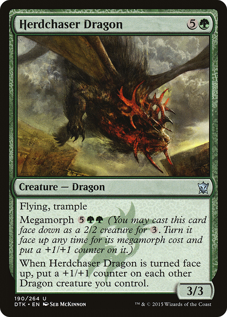 Herdchaser Dragon (DTK-190) (Foil)