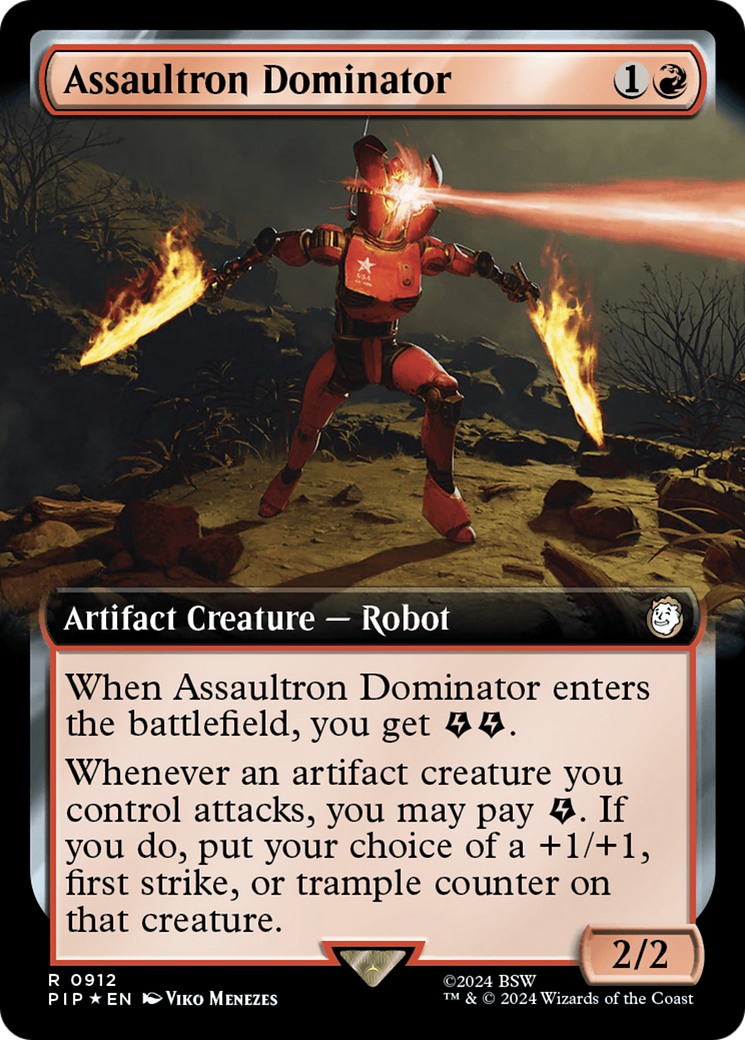 Assaultron Dominator (PIP-912) (Extended Art) (Surge Foil)