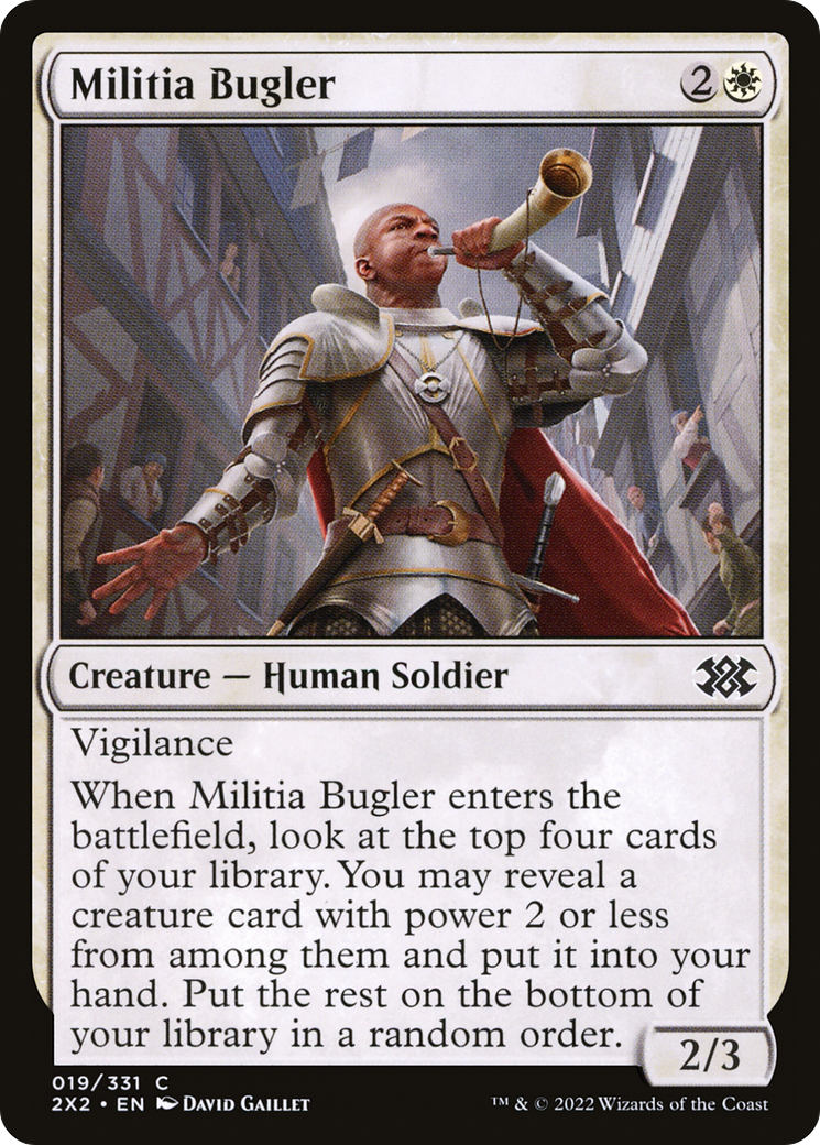 Militia Bugler (2X2-019) (Foil)