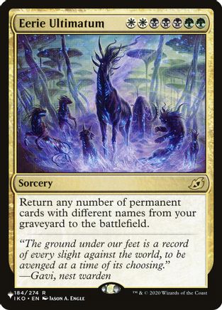 Eerie Ultimatum (LIST-184/274)