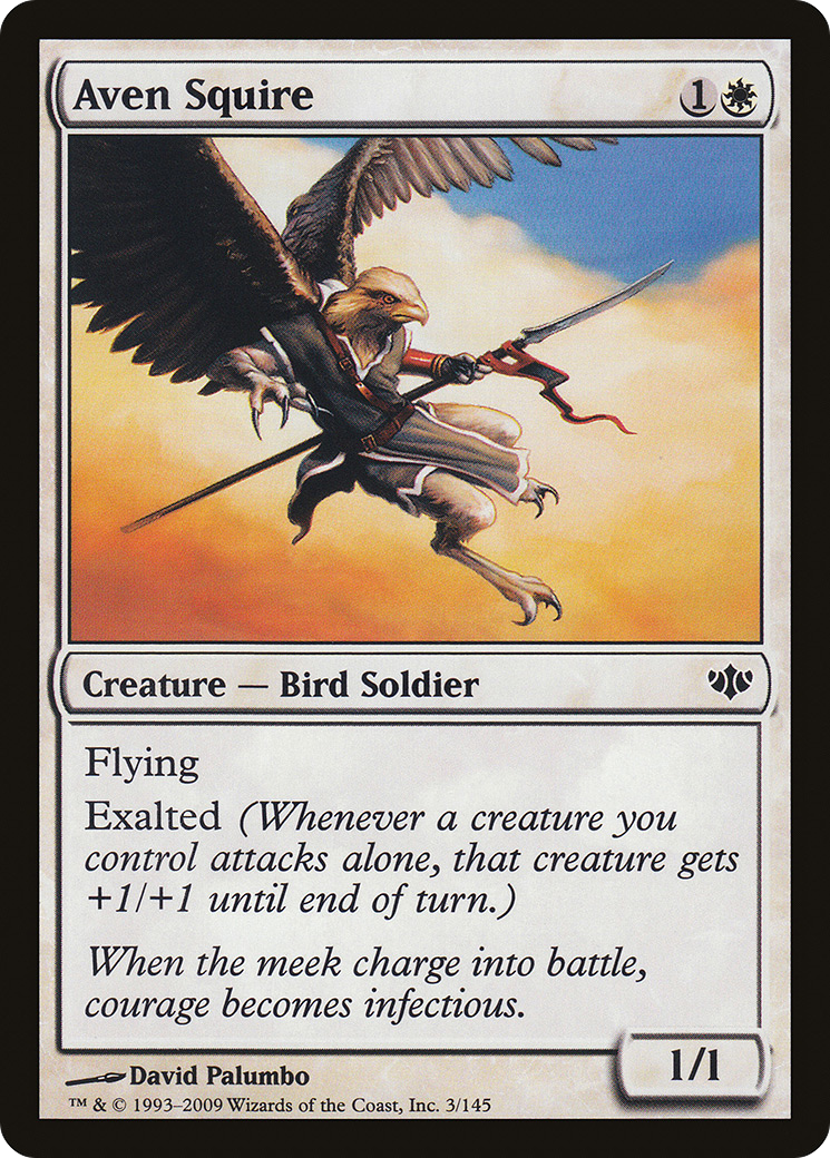 Aven Squire (CON-003) (Foil)