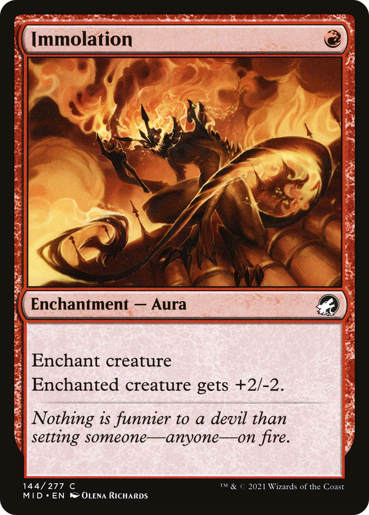 Immolation (MID-144) (Foil)
