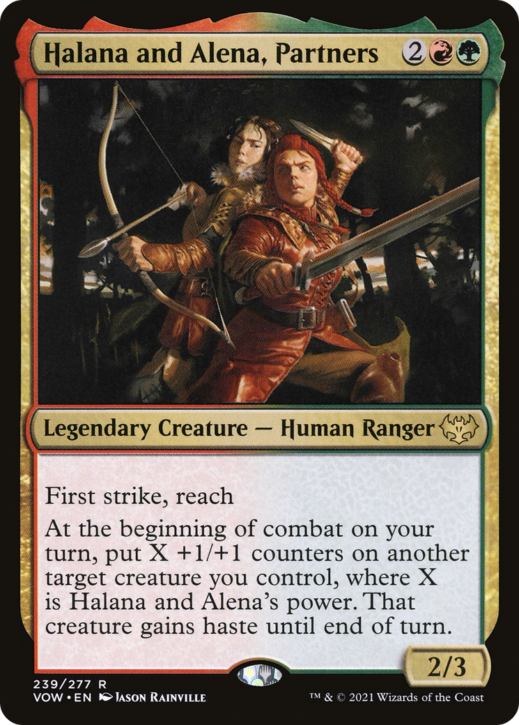 Halana and Alena, Partners (VOW-239) (Foil)