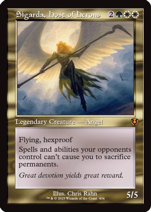Sigarda, Host of Herons (Retro Frame) (INR-434) (Foil)
