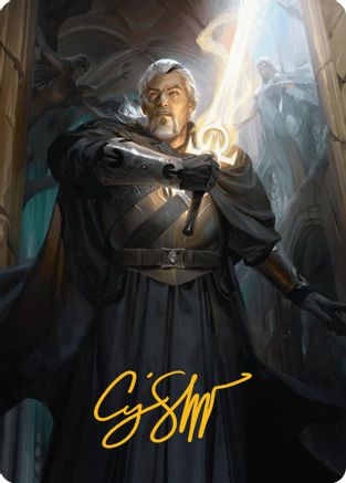 Odric, Lunarch Marshal Art Card (Gold-Stamped Signature) (AAINR-001)