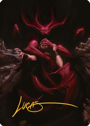 Infernal Grasp Art Card (Gold-Stamped Signature) (AAINR-010)