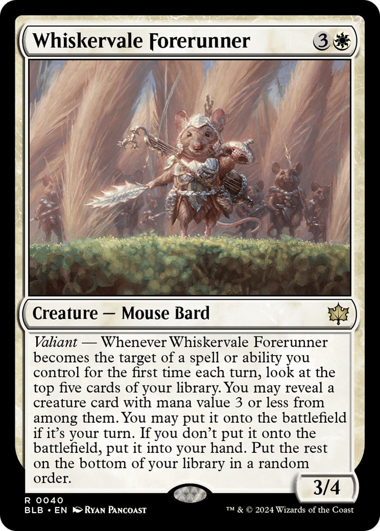Whiskervale Forerunner (BLB-040)