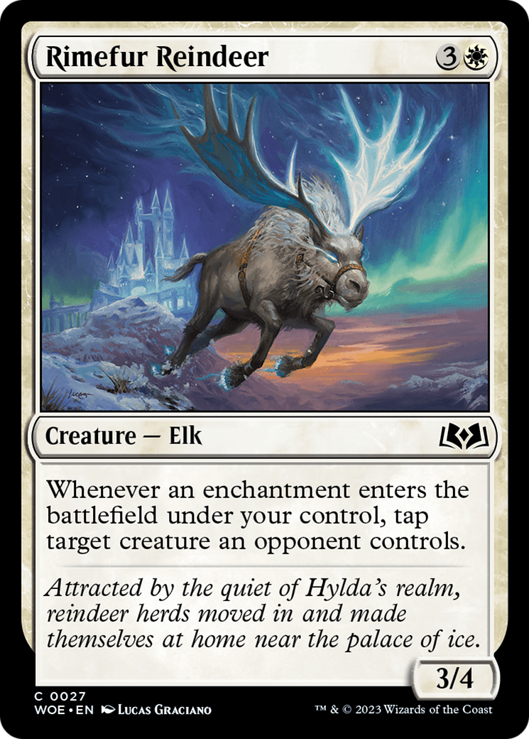 Rimefur Reindeer (WOE-027) (Foil)