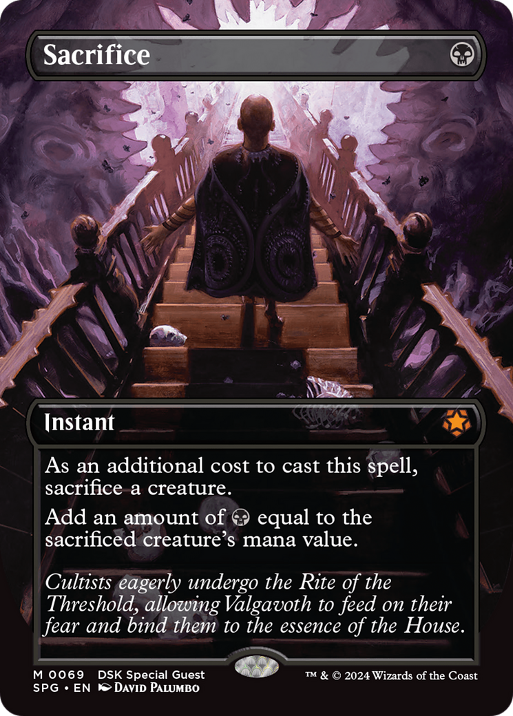 Sacrifice (SPG-069) (Borderless) (Foil)