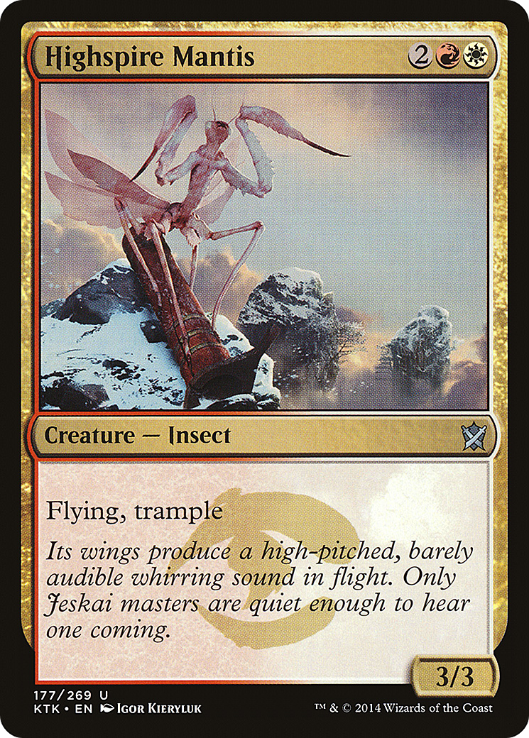 Highspire Mantis (KTK-177) (Foil)