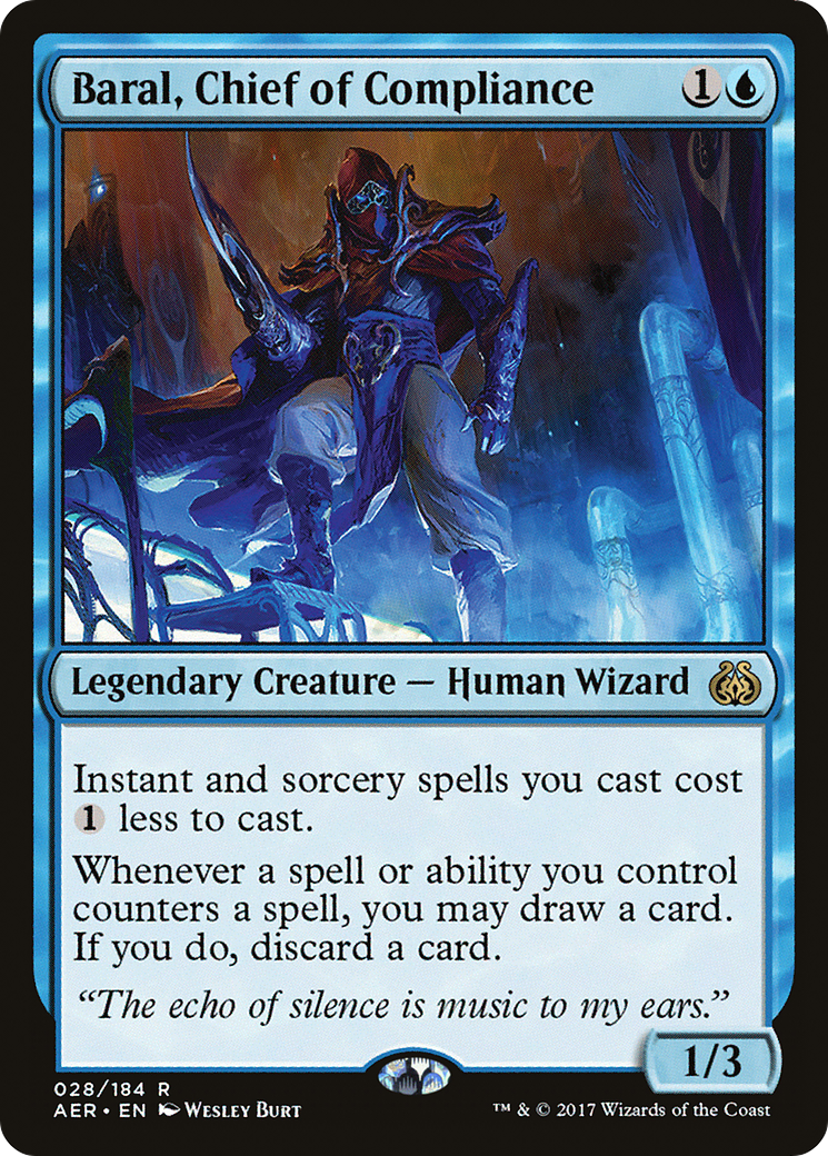 Baral, Chief of Compliance (AER-028) (Foil)