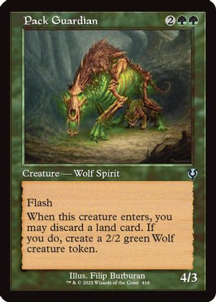 Pack Guardian (Retro Frame) (INR-316) (Foil)