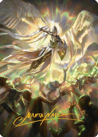 Vanquish the Horde Art Card (Gold-Stamped Signature) (AAINR-004)