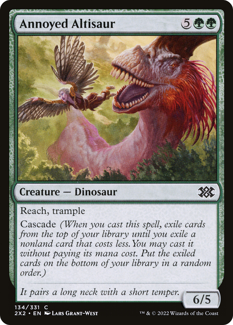 Annoyed Altisaur (2X2-134) (Foil)