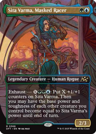 Sita Varma, Masked Racer (Borderless) (DFT-368)