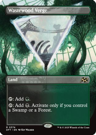 Wastewood Verge (Borderless) (DFT-374) (Foil)