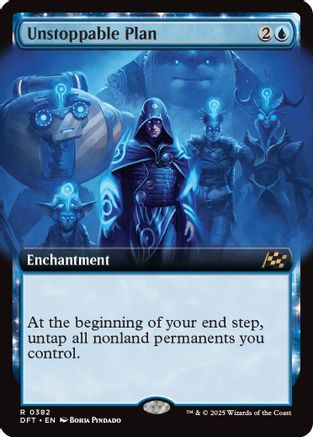Unstoppable Plan (Extended Art) (DFT-382) (Foil)