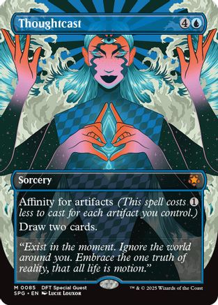 Thoughtcast (Borderless) (SPG-085) (Foil)