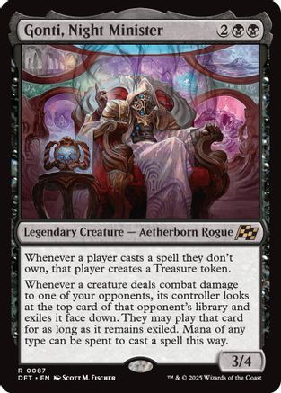 Gonti, Night Minister (DFT-087) (Foil)