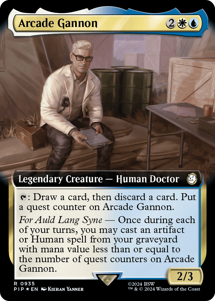 Arcade Gannon (PIP-935) (Extended Art) (Surge Foil)
