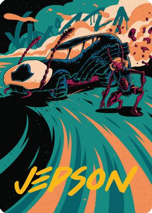 Carrion Cruiser Art Card (Gold-Stamped Signature) (AADFT-039)
