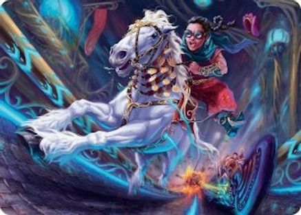 Gilded Ghoda Art Card (AADFT-034)