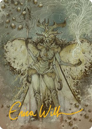 Aatchik, Emerald Radian Art Card (6/54) (Gold-Stamped Signature) (AADFT-006)
