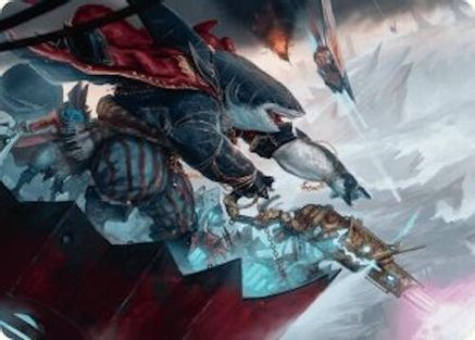 Captain Howler, Sea Scourge Art Card (16/54) (AADFT-016)