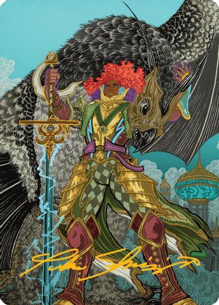 Caradora, Heart of Alacria Art Card (3/54) (Gold-Stamped Signature) (AADFT-003)