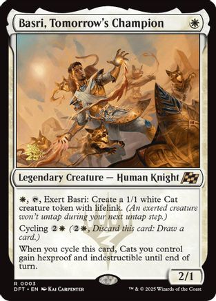 Basri, Tomorrow's Champion (PRE-003) (Foil)