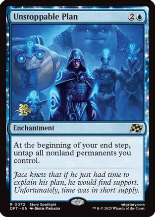 Unstoppable Plan (PRE-072) (Foil)