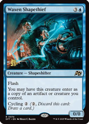 Waxen Shapethief (PRE-074) (Foil)