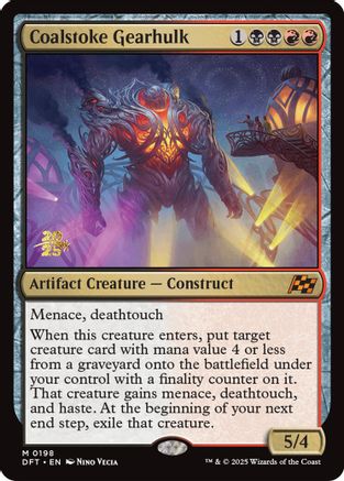 Coalstoke Gearhulk (PRE-198) (Foil)